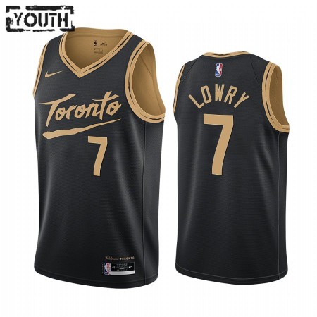 Maglia NBA Toronto Raptors Kyle Lowry 7 2020-21 Earned City Swingman - Bambino